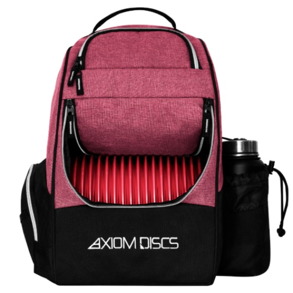 BNWT Axiom Discs Shuttle Backpack - Heather Red